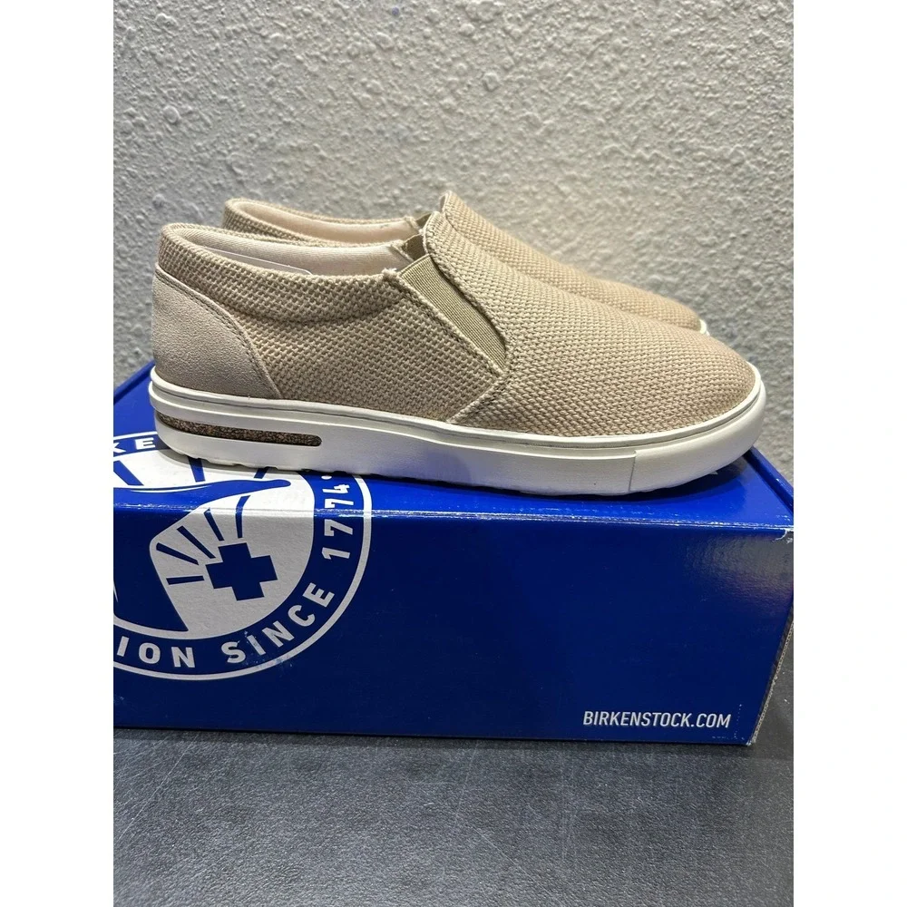 Birkenstock Oswego Knit Sand Beige EU 39 US L8 M6 Womens Mens